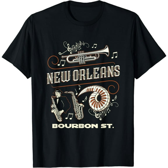 New Orleans Louisiana Jazz Festival Vintage T-Shirt
