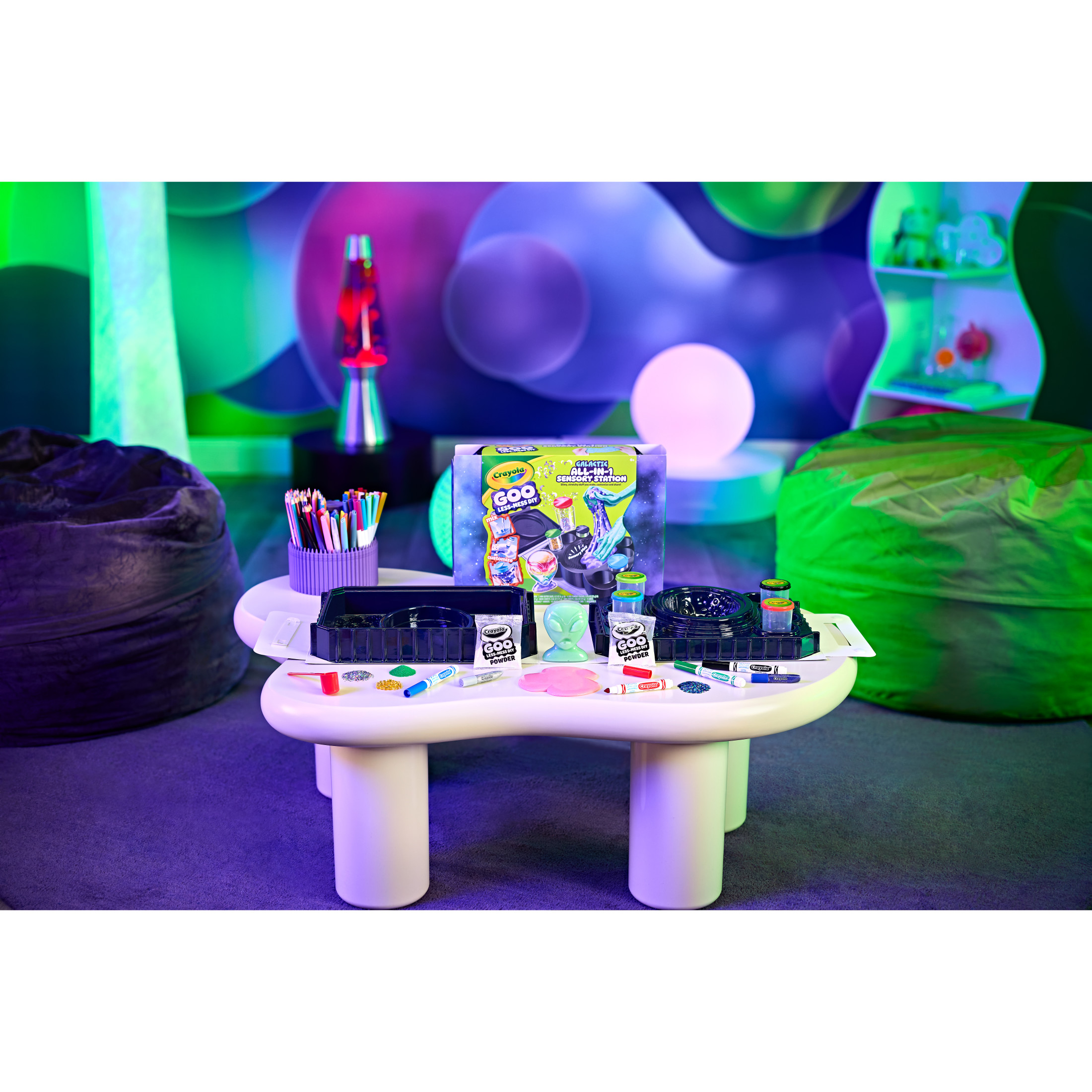 Crayola Goo Galactic All-in-1 Sensory Station Kit photo 8