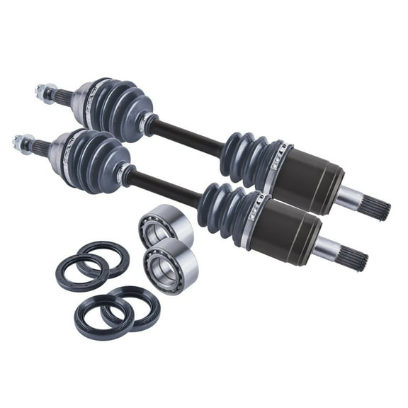 Honda Front cv axles wheel bearings & seals set TRX 500 650 2001 2002 2003 2004