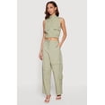 thumbnail image 3 of Women's Nylon Cropped Zip Front Windbreaker Vest, 3 of 4