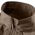thumbnail image 6 of LEKWK Vest for Men Full Zip Stand Collar Sleeveless Jacket with Multi Zipper Pockets Lightweight Windproof Casual Outdoor Wear for Hiking Golf Fishing Khaki L, 6 of 6