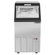 Edgecraft MAXX ICE Self-Contained Half Dice Ice Maker, 88 Lb, Silver