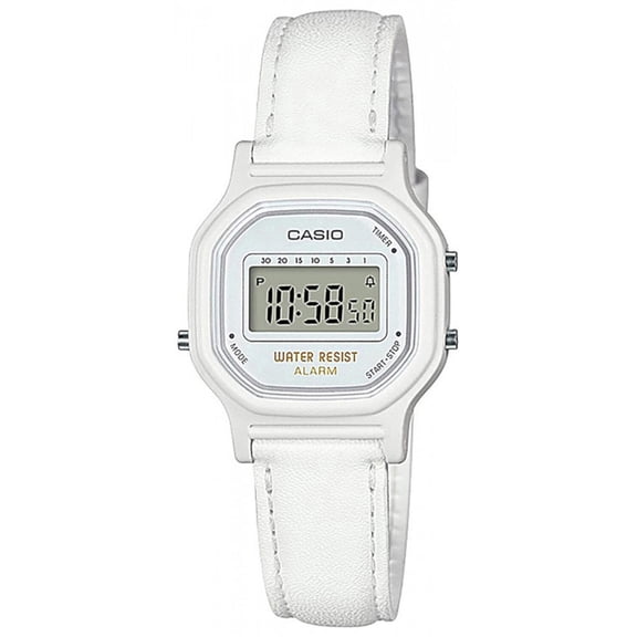Reloj CASIO LA-11WL-7ACF Retro Multifunción-Blanco blanco 26 mm Casio LA-11WL-7ACF