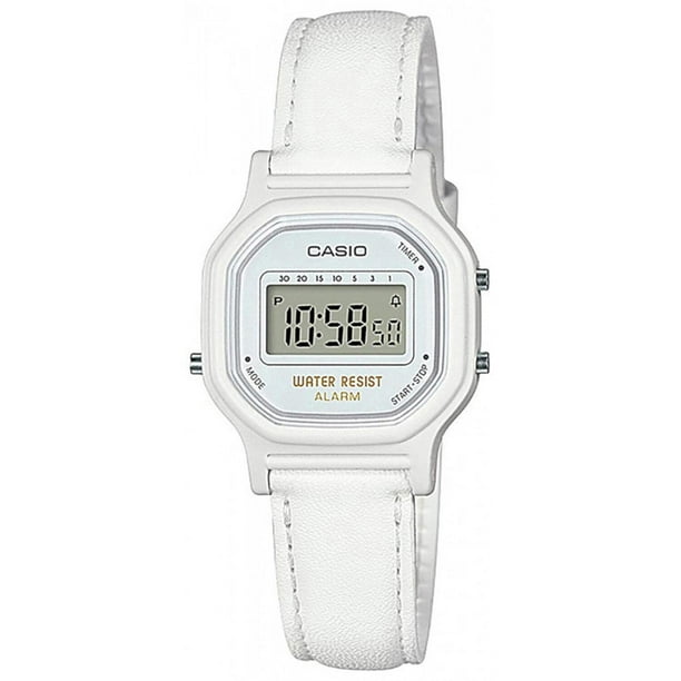 Reloj CASIO LA-11WL-7ACF Retro Multifunción-Blanco blanco 26 mm Casio LA-11WL-7ACF