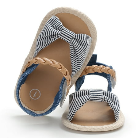 

Puloru Baby Lovely Toddler Shoes Summer Soft Fringe Point Stylish Sandals