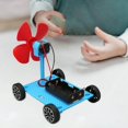 thumbnail image 4 of serony Wind Powered with Motor Vehicle Toy DIY Stem Projects Physics Building Kit, 4 of 9