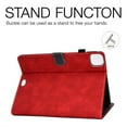thumbnail image 3 of Dteck Case For Apple iPad Pro 11" 2nd Generation (2020 Released) 11 inch,Magnetic Leather Wallet Card Holder Smart Case Folio Stand Protective Automatic wake/sleep Cover ,Red, 3 of 6