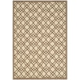 thumbnail image 2 of SAFAVIEH Four Seasons Hannan Geometric Area Rug, Ivory/Dark Brown, 4' x 6', 2 of 6