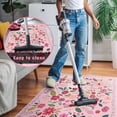 thumbnail image 5 of Office Chair Mat for Hardwood Floor 36"X 48" Office Rugs for Gaming Rolling Chairs Computer Desk Chair Non-Slip Boho Floral Protector Mats for Hard Floor & Tile Floor Decor, 5 of 6