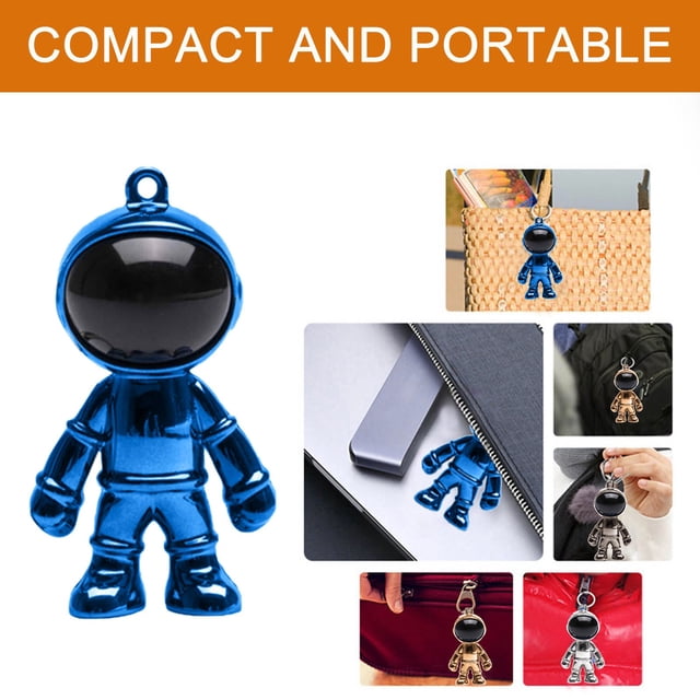 Porte-clés Thème Astronaute pour Sacs et Sacs à Main avec Design de Modèle Spatial Accessoire Décoratif Durable et Léger