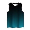 thumbnail image 4 of Yuzhih Womens Tank Tops Summer Casual Crew Neck Sleeveless Top Solid Color Shirts Loose Basic Tee, 4 of 4