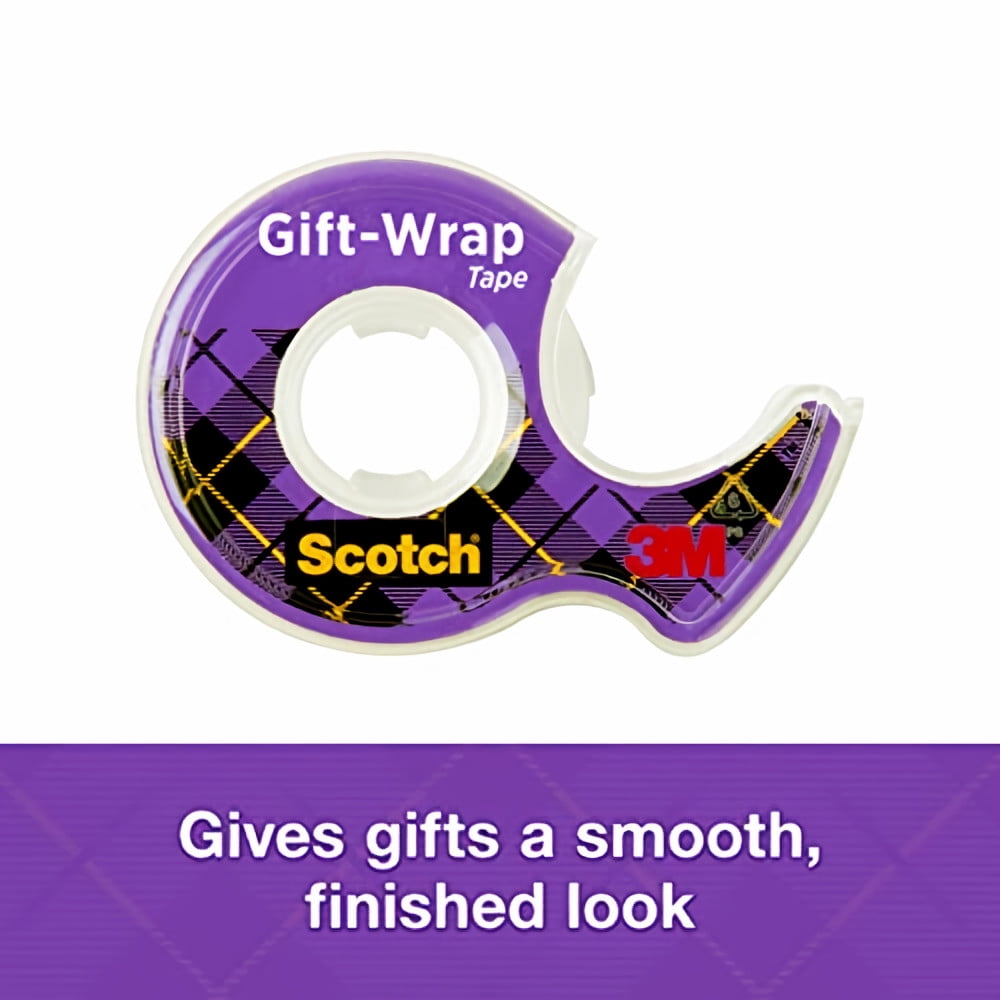 Scotch® Gift Wrap Tape 3/4-inch x 650-inch (Pack of 18)