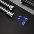 thumbnail image 4 of Raindrops 1Set Durable Aluminum Alloy Rear Brake Pedal and Shifter Lever Tip Set for Motorcycle Blue, 4 of 6