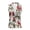Bird Pine Pattern, variant on Button Down Sleeveless Blazer Jacket for Work Summer, Woven Formal Lightweight Women's Sleeveless Waistcoat Vest, Bird Pine Pattern