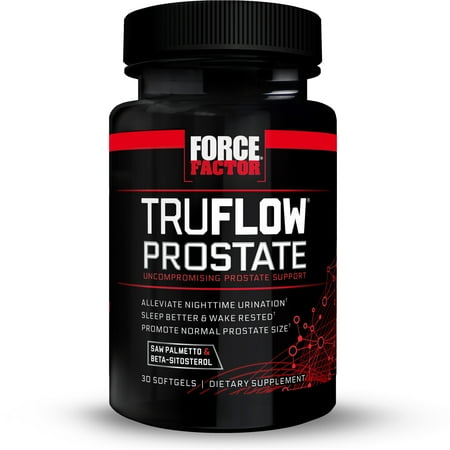 Force Factor TruFlow Prostate Support Softgels, 30 (Best Prostate Support Supplement)