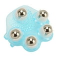 thumbnail image 1 of Masseur à Rouleau Manuel, 5 Perles Masseur à Rouleau Portable Mini Minceur Décontractée Confortable pour le Dos pour Femme Bleu, Rose, 1 of 8
