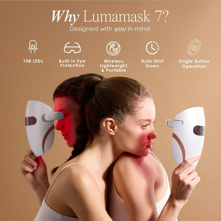 Project E Beauty LED Light Therapy Mask - Walmart.com