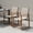 Brown, variant on Resenkos Outdoor Dining Room Chairs, Patio Kitchen Chairs,Outdoor Dining Chairs with Breathable Seat and Backrest Set of 2-Brown
