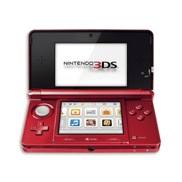 Nintendo　3DS Nintendo 3DS Game Console with Tomodachi Life, Metallic Red