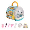thumbnail image 1 of Juguete de cachorro que camina realista, juguete electrónico para criar mascotas, juguete de peluche para niños, juguete de de, 1 of 4