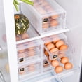 thumbnail image 3 of Caja De Almacenamiento De Huevos Tipo Cajón De 24 Rejillas, Cajón Para Huevos De Cocina, Bandeja Para Huevos, Contenedor De Almacenamiento Para Refrigerador sonducket HA023462-00, 3 of 7