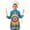 Colorful Tie Dye-1, variant on Rainbow Tie Dye Mandala Pattern Kids Aprons for Girls and Boys,Adjustable Neck Strap Toddler Aprons for Kids Cooking Baking