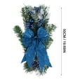 thumbnail image 3 of MOQIN Christmas Garland with Lights, Lighted Christmas Garland, Battery Operated Garland Christmas Decorations for Stairs Railing Fireplace Mantle Front Door Porch Home, 3 of 9