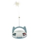 thumbnail image 1 of KAKOWELY Juguete de varita para gatos, juguete de pluma para gatos, juguete interactivo para gatos, juguete giratorio para gatitos, accesorio para gatos, 1 of 4