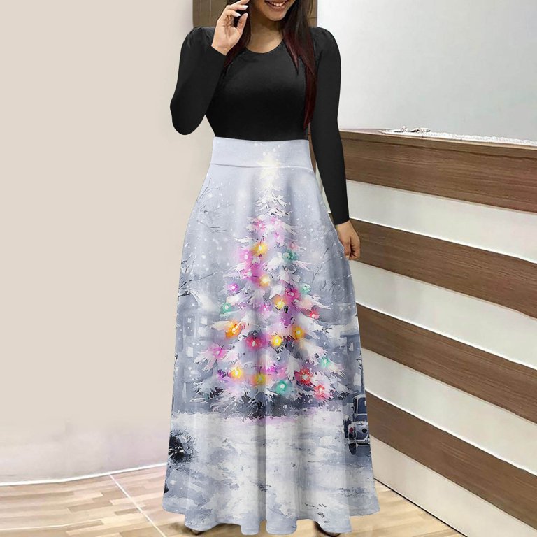 christmas party dress ladies Womens Midi Dresses Long Sleeve Fur Trim Dresses Mrs Santa Costume Fancy Cosplay Outfits Red : Clothing, Shoes & Jewelry Christmas Dress Women Christmas Dress Women, Holiday Dress,