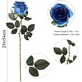 thumbnail image 2 of Artificial Flowers 10 PCS Silk Roses with Long Stems Faux Realistic Roses for Wedding Bouquets Table Centerpieces Party Home Decor(Champagne), 2 of 4