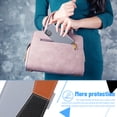 thumbnail image 6 of Allytech Compatible with iPhone 14 Pro Max Wallet Case for Women with Credit Card Holders, Designed Flip PU Leather Kickstand Shockproof Protective Cover for iPhone 14 Pro Max 6.7 inch 2022 - Black, 6 of 8