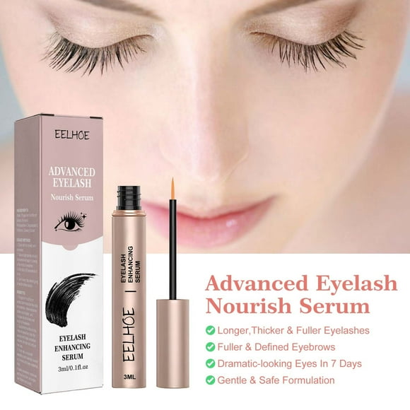 Drppepioner Advanced Eyelash Nourish Serum, Regenerates Eyelashes and Brows. Contains Powerful Ingredients for Dark and Thick Lashes. Comes in a 3ml Bottle.
