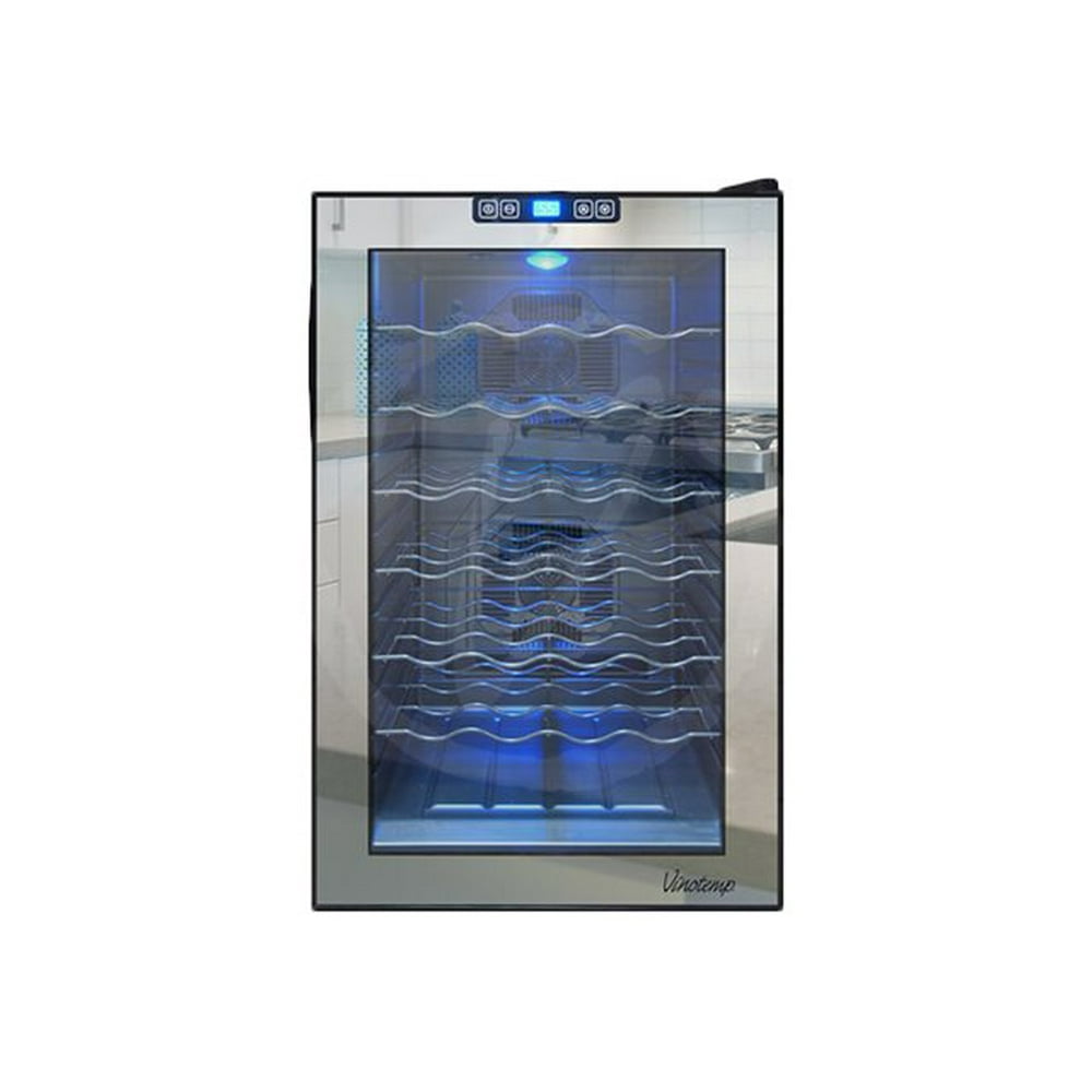 Vinotemp 28Bottle Mirrored Thermoelectric Wine Cooler