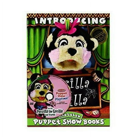 lisa leleu studios w12344 prescilla the gorilla - puppet show playset