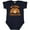 Navy Blue, variant on Inktastic Cute Turkey My 1st Thanksgiving Boys or Girls Baby Bodysuit