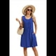 thumbnail image 3 of Vestido de Tirantes Holgado Azul Iridiscente XXL, 3 of 10
