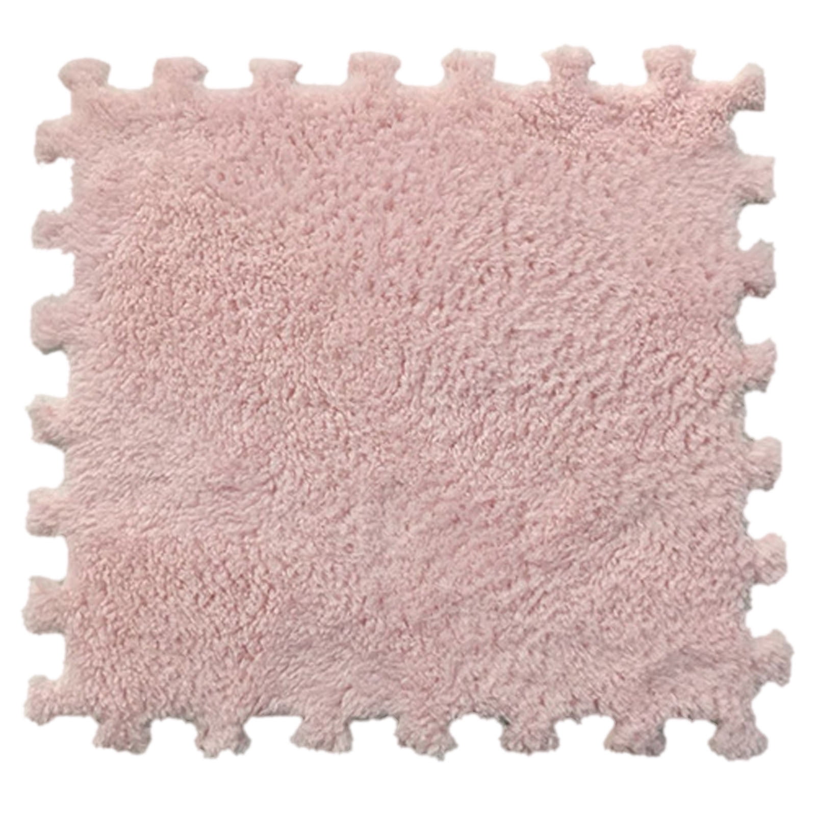 Kids Carpet Mat Foam Puzzle Mat EVA Shaggy Velvet Baby Eco Floor Stitching Mat L 
