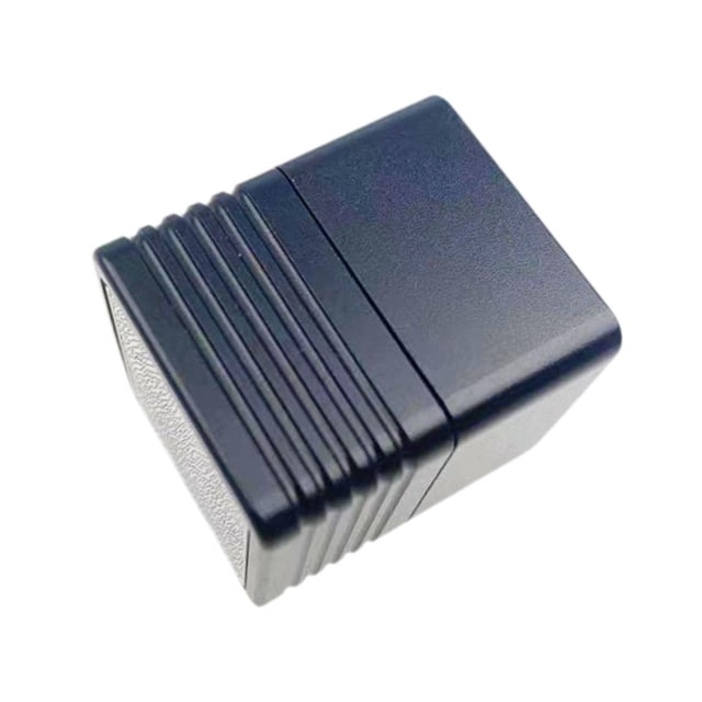 koolsoo Porte-Craie pour Queue de Billard Accessoire en Alliage d'Aluminium Porte-Craie pour Queue de Billard Noir