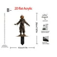 thumbnail image 3 of Halloween Decorations Outdoor Horror Courtyard Floor Ornaments, Horror Scarecrow Decorative Props, for Indoor Outdoor Festive Setup, 3 of 5