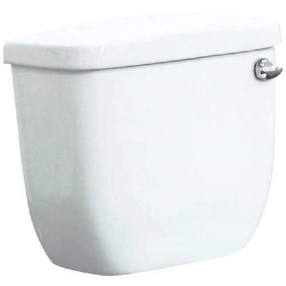 Transolid Madison Vitreous China Tank Only with Right-Hand Trip Lever, White