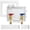 Washing Machine Box W/ Regular-Push-Fit, variant on 1-pack Washinghine Outlet Box 1/2 Inch Crimp Pex Inlet X 3/4 Mht Washer Laundry With Center Drain Copper Water Hammer Arrestor(wm012)