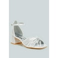 thumbnail image 2 of Babylon Low Block Heel Rhinestone Sandals, 2 of 11
