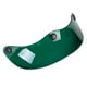 thumbnail image 2 of Visera de casco, reemplazo directo de accesorios, protección solar, fácil instalación, protector de parasol con 3 broches para cascos 3/4 Verde, 2 of 8