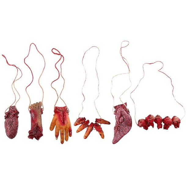 6 piezas de gotas colgantes de Halloween para decoraciones de Halloween