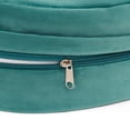 thumbnail image 5 of Round Meditation Cushion (16"x16"x5") | Large Floor Support Pillow for Yoga, Women & Men | Removable Cover | Filled with 100% Buckwheat | Teal, 5 of 5