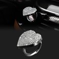 thumbnail image 1 of TOMALL Bling - Cubierta para botón de arranque de motor de coche, diseño de diamante interior de cristal, botón de arranque, pegatina de anillo, accesorios brillantes, botón de encendido con forma de, 1 of 5