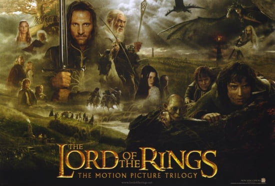 Poster 11x17 16x24 inches Home Wall Decor Poster The Lord Of The Rings Poster 