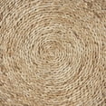 thumbnail image 4 of LR Home Hugo Set of 2 Round Jute Placemats, Solid Braided, 4 of 7