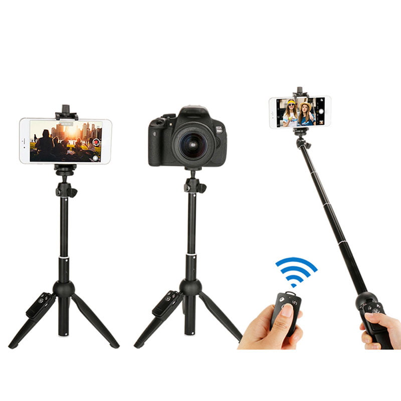 Selfie Stick,AGAWA 4 in 1 Extendable Monopod Bluetooth Remote Phone Selfie Stick Tripod Stand