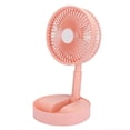 thumbnail image 3 of Mini Ventilador De Mano Recargable Usb Portátil Para Oficina En Casa Ventiladores Plegables De Escritorio Silenciosos (Rosa) Cateissary EL008631-00, 3 of 6